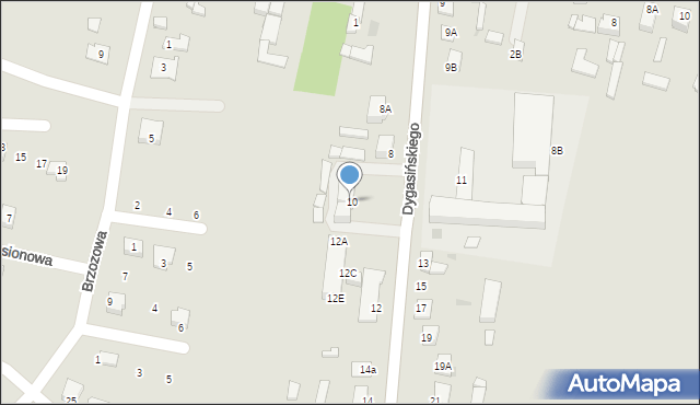 Chmielnik, Dygasińskiego Adolfa, 10, mapa Chmielnik