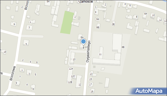 Chmielnik, Dygasińskiego Adolfa, 8, mapa Chmielnik