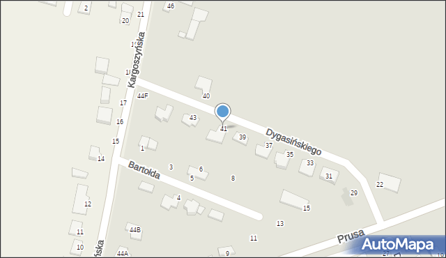 Ciechanów, Dygasińskiego Adolfa, 41, mapa Ciechanów