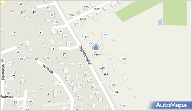 Dybków, Dybków, 151, mapa Dybków