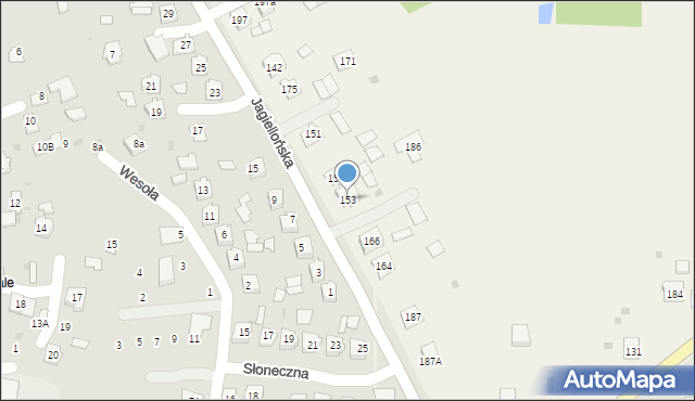 Dybków, Dybków, 153, mapa Dybków