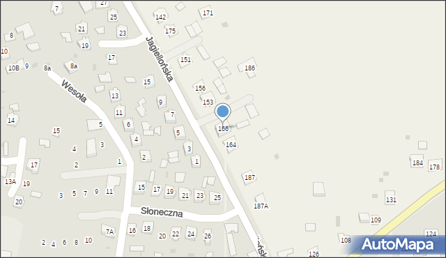 Dybków, Dybków, 166, mapa Dybków