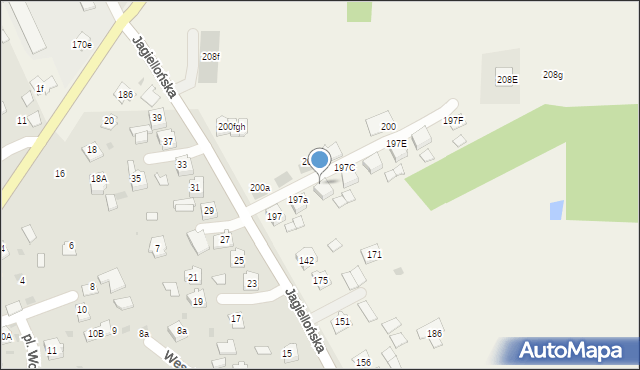 Dybków, Dybków, 197b, mapa Dybków