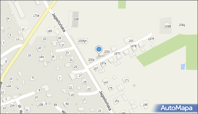 Dybków, Dybków, 200b, mapa Dybków