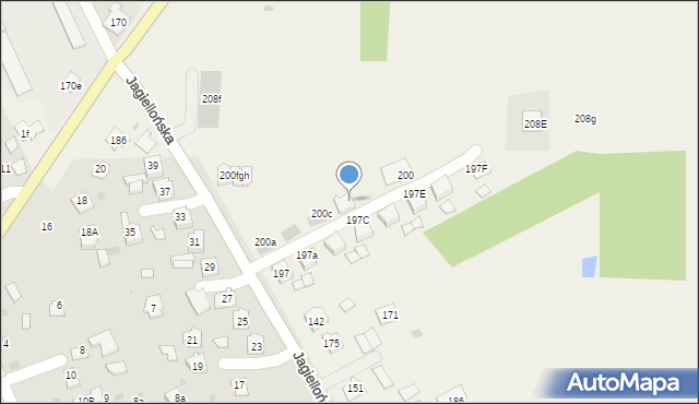 Dybków, Dybków, 200d, mapa Dybków