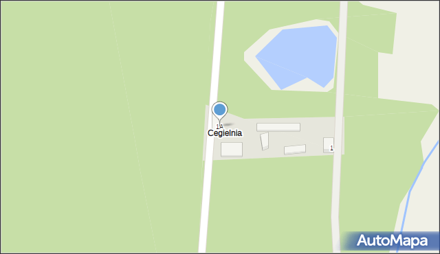 Dychów, Dychów, 1A, mapa Dychów