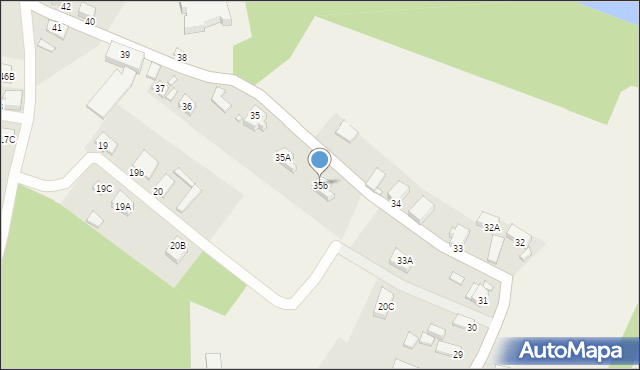 Dychów, Dychów, 35b, mapa Dychów