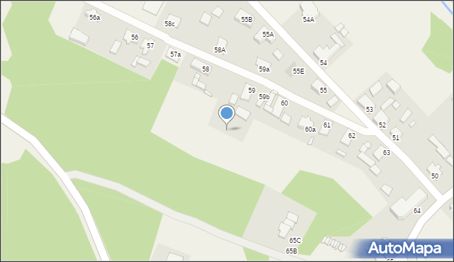 Dychów, Dychów, 59c, mapa Dychów