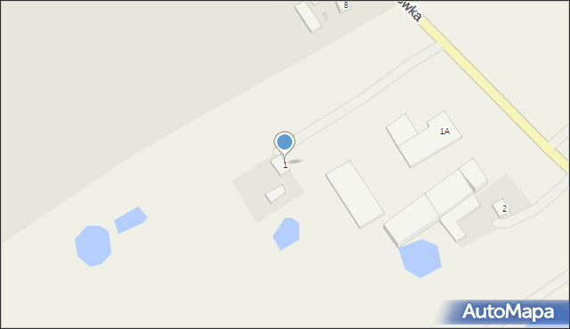 Dylewo, Dylewo, 1, mapa Dylewo