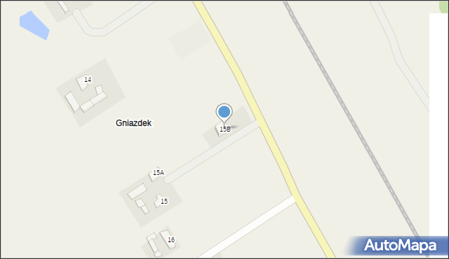 Dylewo, Dylewo, 15B, mapa Dylewo