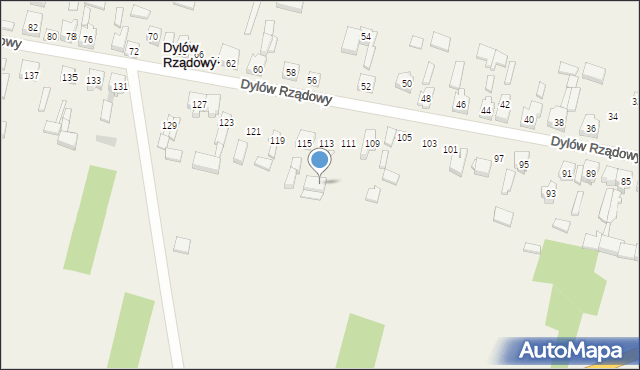 Dylów Rządowy, Dylów Rządowy, 115a, mapa Dylów Rządowy