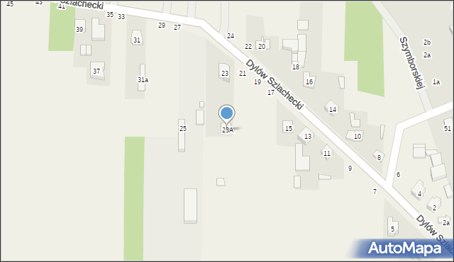 Dylów Szlachecki, Dylów Szlachecki, 23A, mapa Dylów Szlachecki