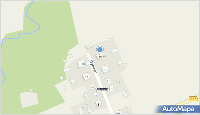 Dymnik, Dymnik, 20, mapa Dymnik