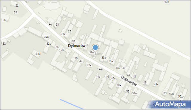 Dytmarów, Dytmarów, 33, mapa Dytmarów