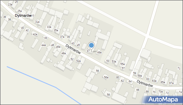 Dytmarów, Dytmarów, 49, mapa Dytmarów