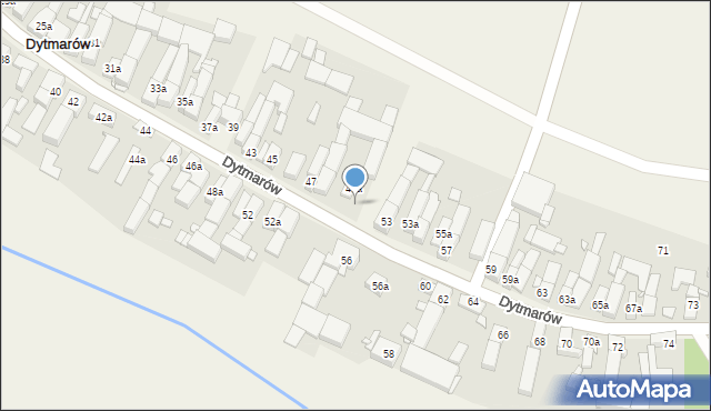 Dytmarów, Dytmarów, 51, mapa Dytmarów