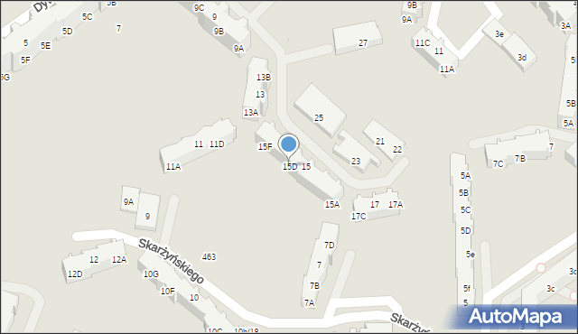 Gdańsk, Dywizjonu 303, 15D, mapa Gdańska