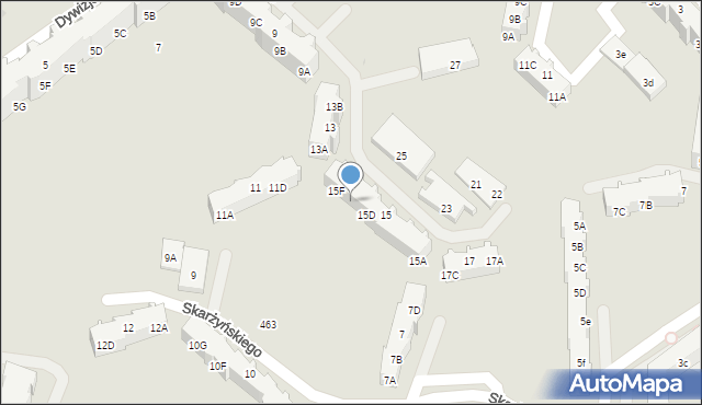 Gdańsk, Dywizjonu 303, 15E, mapa Gdańska