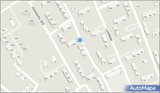 Knurów, Dywizjonu 303, 12c, mapa Knurów