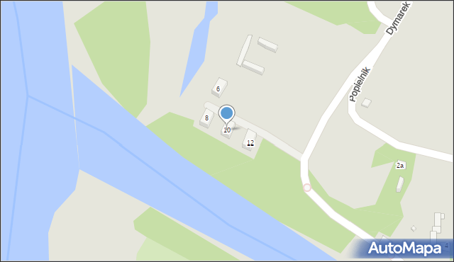 Kraków, Dymarek, 10, mapa Krakowa