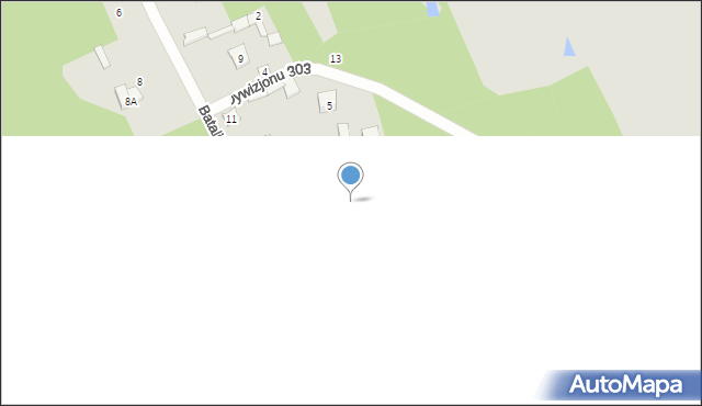 Otwock, Dywizjonu 303, 3, mapa Otwock