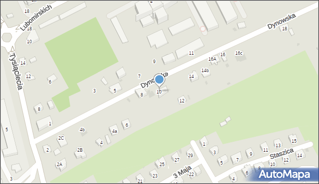 Przeworsk, Dynowska, 10, mapa Przeworsk