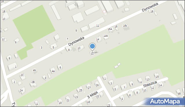 Przeworsk, Dynowska, 12, mapa Przeworsk