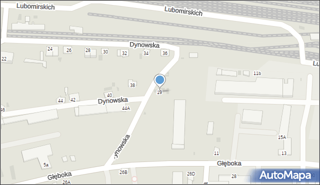 Przeworsk, Dynowska, 19, mapa Przeworsk