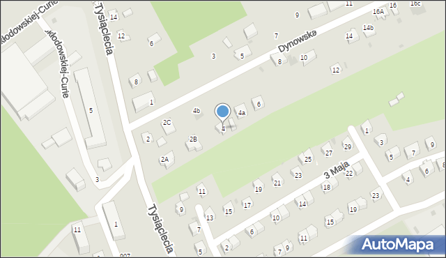Przeworsk, Dynowska, 4, mapa Przeworsk