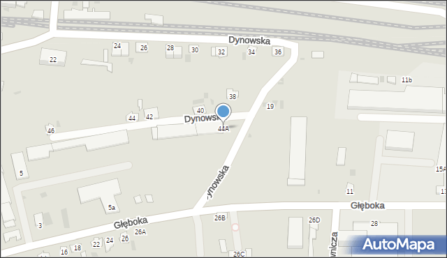 Przeworsk, Dynowska, 44A, mapa Przeworsk