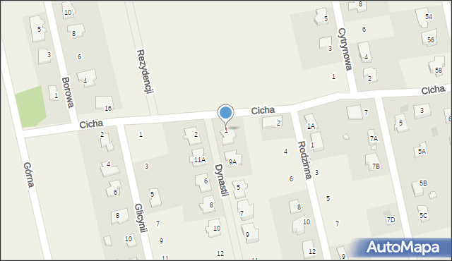 Rusiec, Dynastii, 1, mapa Rusiec