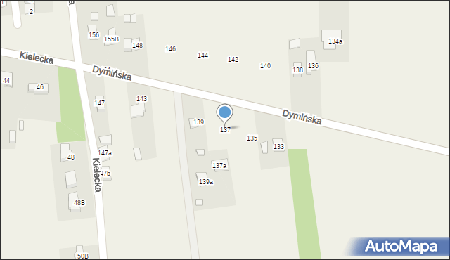 Suków, Dymińska, 137, mapa Suków