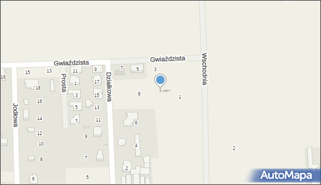 Bieniewice, Działkowa, 28, mapa Bieniewice