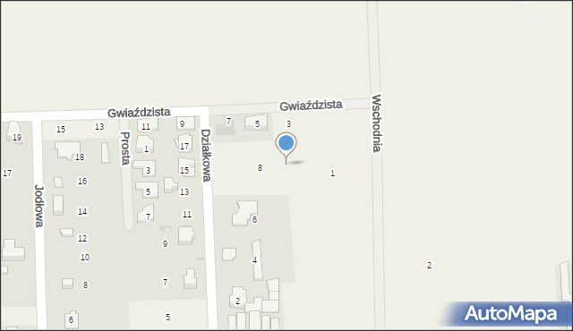 Bieniewice, Działkowa, 30, mapa Bieniewice