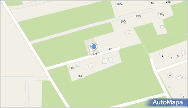 Dzbądz, Dzbądz, 197b, mapa Dzbądz