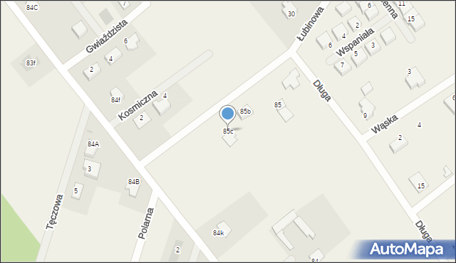 Dzbenin, Dzbenin, 85c, mapa Dzbenin