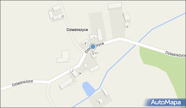 Dziadoszyce, Dziadoszyce, 4, mapa Dziadoszyce