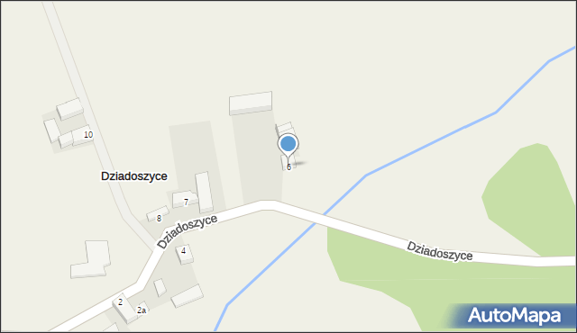 Dziadoszyce, Dziadoszyce, 6, mapa Dziadoszyce