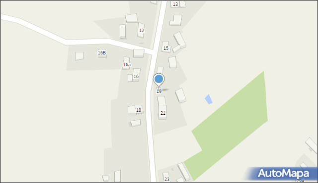 Dziadów Most, Dziadów Most, 19, mapa Dziadów Most