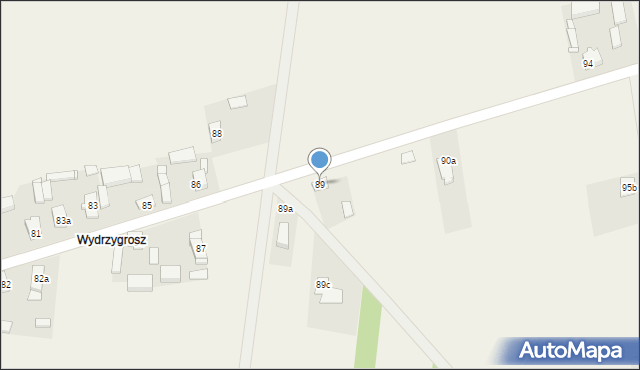 Dziadowice, Dziadowice, 89, mapa Dziadowice