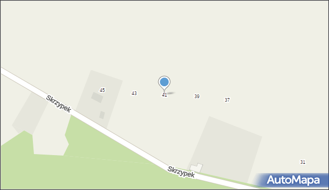 Działyń, Działyń, 41, mapa Działyń