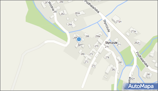 Dzianisz, Dzianisz, 267, mapa Dzianisz