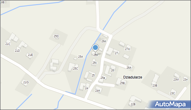 Dzianisz, Dzianisz, 26b, mapa Dzianisz