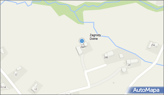 Dzianisz, Dzianisz, 29A, mapa Dzianisz