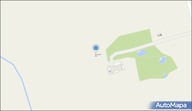 Dziarnowo, Dziarnowo, 11, mapa Dziarnowo