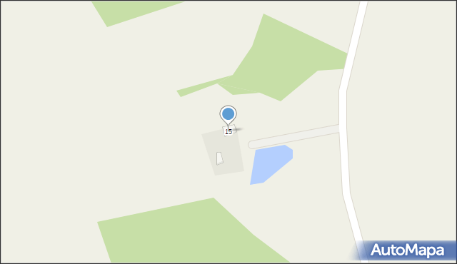 Dziarnowo, Dziarnowo, 15, mapa Dziarnowo