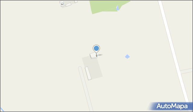 Dziarnowo, Dziarnowo, 9, mapa Dziarnowo