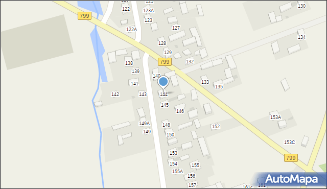 Dziecinów, Dziecinów, 144, mapa Dziecinów