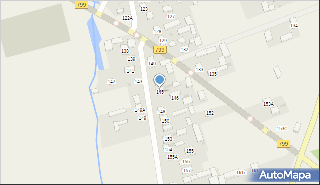 Dziecinów, Dziecinów, 145, mapa Dziecinów