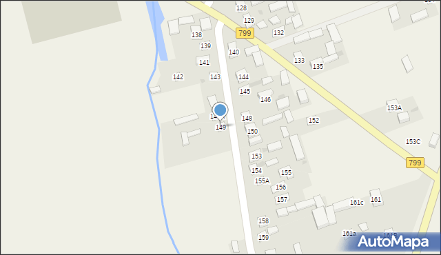 Dziecinów, Dziecinów, 149, mapa Dziecinów